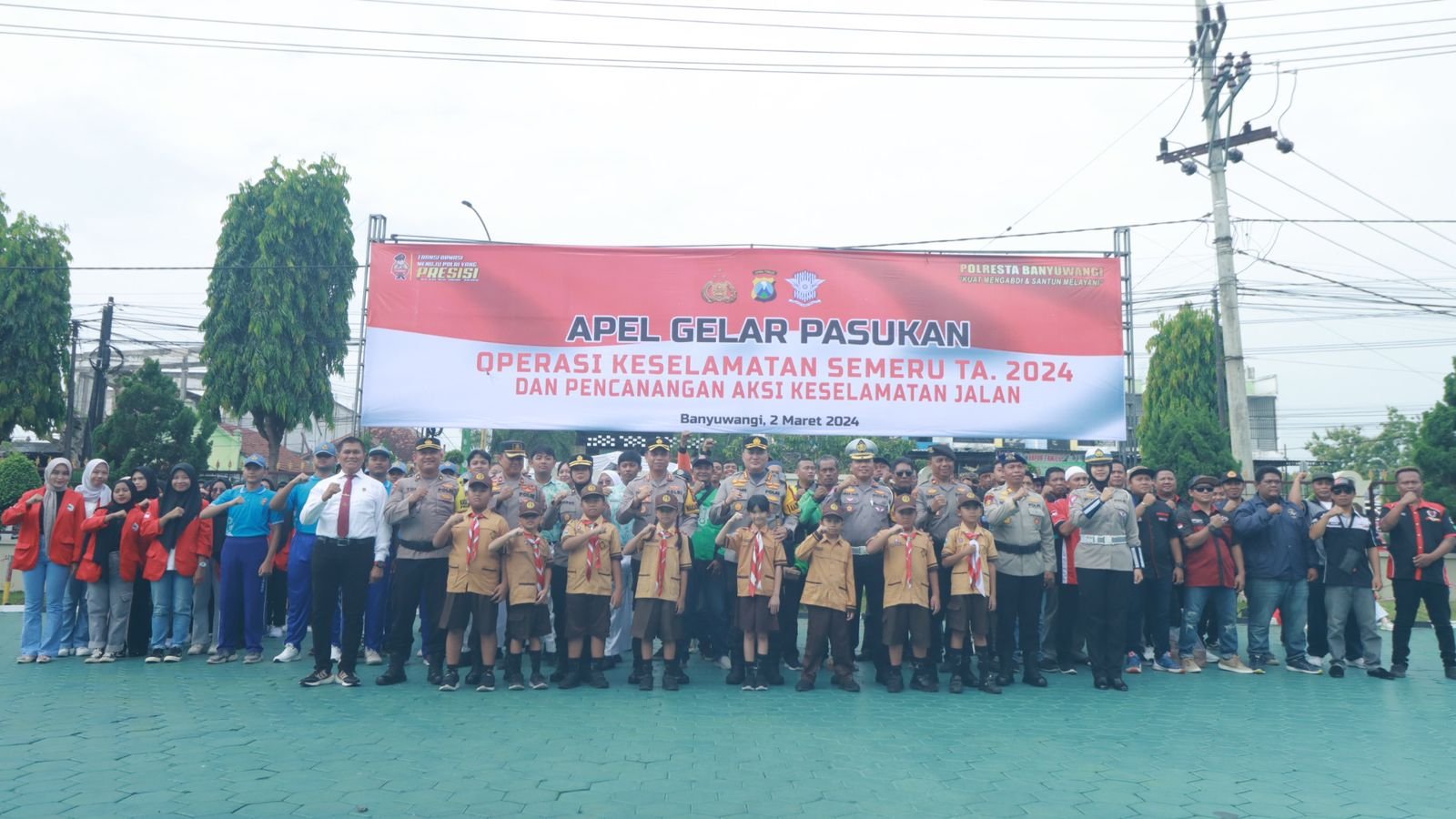 Kapolresta Banyuwangi Ajak Pelajar, Mahasiswa, Ojol dan Masyarakat Sadar Keselamatan