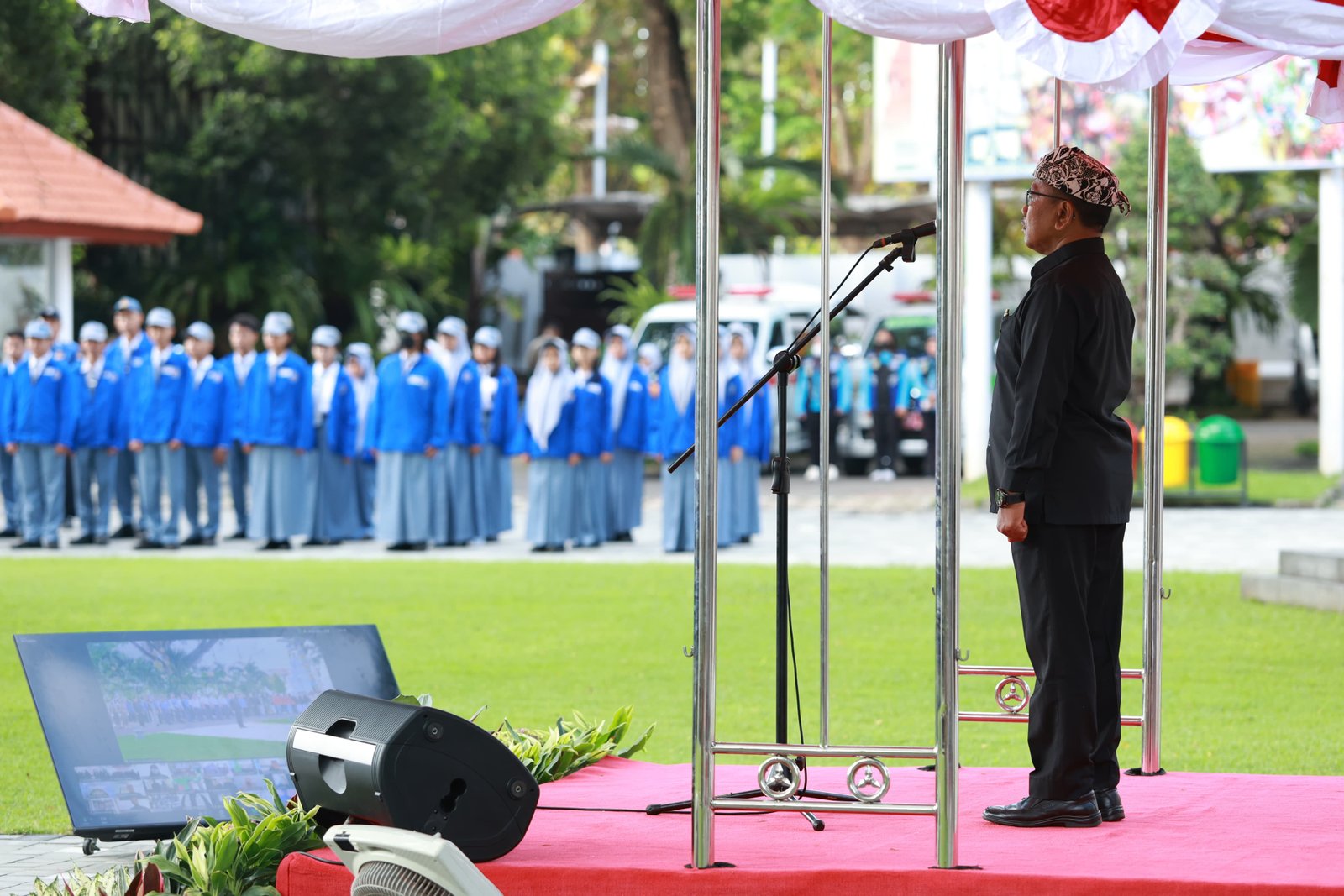 Pemkab Banyuwangi Gelar Upacara Hari Jadi ke 79 Provinsi Jawa Timur 