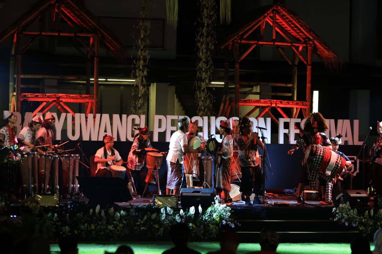 Festival Perkusi Perdana di Banyuwangi Rajut Harmoni Kekhasan Musik Pukul Tradisional dengan Sentuha