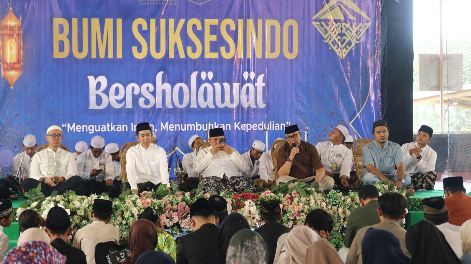Ramadan Berkah, PT BSI Ajak Karyawan dan Pemuda Lingkar Tambang Bersholawat