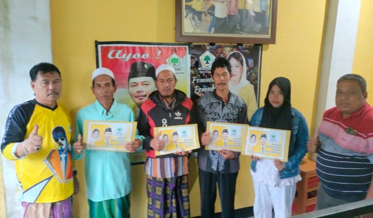 Wujud Kepedulian Golkar, Ruliyono Santuni Korban Pemilik Puluhan Ternak yang Ludes Terbakar Api 