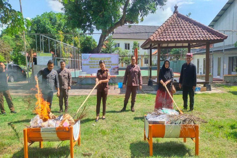 39,5 Gram Sabu Dimusnahkan Kejari Banyuwangi, Amankan Masyarakat dari Narkoba